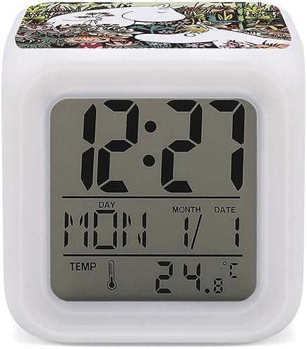 Amazon.co.jp: ムーミン スナフキン 目覚まし時計 アナログ 大音量