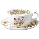 Noritake ノリタケ ミルクティー カップ & ソーサー 325cc となりのトトロ たんぽぽ編 電子レンジ対応 1客 ボーンチャイナ T97285A/4660-2