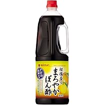 Amazon.co.jp: ミツカン 柑橘香るまろやかぽん酢 1.8L 業務用