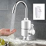 スマートキッチン蛇口電気蛇口インスタントサーマルPVD真空メッキ360度回転電気給湯器給湯器キッチン