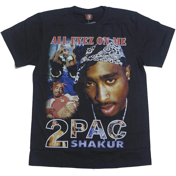 Tシャツ tupac 新品✨ライトブラウン L Amazon | 2PAC Tupac All Eyez on Me ロックバンド アメリカ