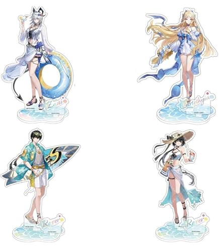 Amazon.co.jp: 鳴潮 アクリルスタンド 4個セット リンネー モーニエ