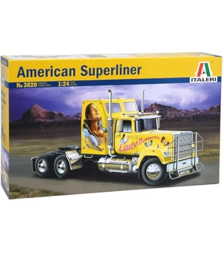 イタレリ 1/24 アメリカン スーパーライナー トラクターヘッド プラモデル Amazon.co.jp: 660 イタレリ 1/24 アメリカン スーパーライナー