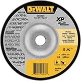 DEWALT DWA8924 Extended Performance Pipeline Grinding 7-Inch x 1/8-Inch x 7/8-Inch Ceramic Abrasive 