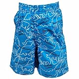 ボーイズベビー水着[Beach]男の子恐竜柄サーフパンツ|海パン 90cm ブルー