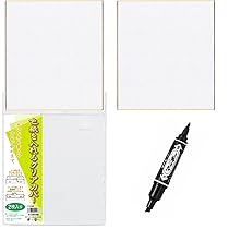 マルモページ10月分 Amazon | 【飾れる 色紙セット】 マルアイ 藤壺しきし 奉書 （2