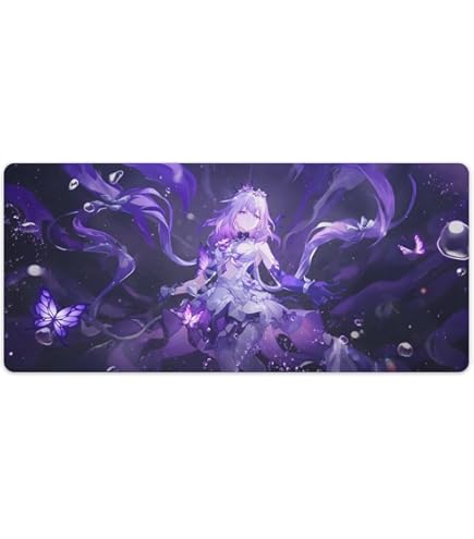 Amazon.co.jp: 崩壊スターレイル 銀狼 ガラスマウスパッド サイズL