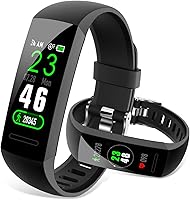 itDEAL 活動量計 スマートウォッチ 血圧計 心拍計 歩数計 IP67防水 【2019最新版 種類文字盤】 多機能スポーツウォッチ スマートブレスレット 睡眠検測 ストップウォッチ 目覚まし時計...