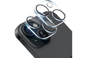 用 iPhone 15 レンズ保護フィルム 国産AGC旭硝子素材 対応 アイフォン 15 / 15 Plus カメラフィルム 9H表面硬度 黒縁取り | 【2枚入り】 用 いphone15 / iPhone15 Plus 液晶 カメラ保護カバー 強化