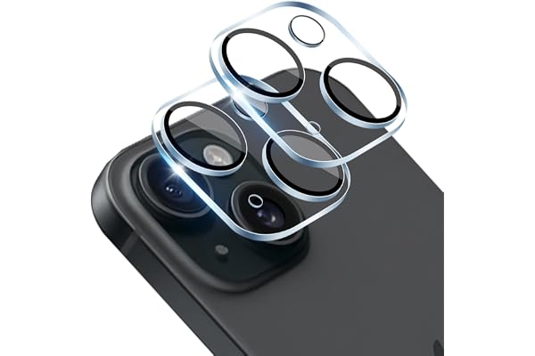 用 iPhone 15 レンズ保護フィルム 国産AGC旭硝子素材 対応 アイフォン 15 / 15 Plus カメラフィルム 9H表面硬度 黒縁取り | 【2枚入り】 用 いphone15 / iPhone15 Plus 液晶 カメラ保護カバー 強化ガラス レンズフィルム 全面保護 耐衝撃 高透過率 超薄型 引っかきキズに強 気泡なし 簡単貼り付け ケースに干涉なし