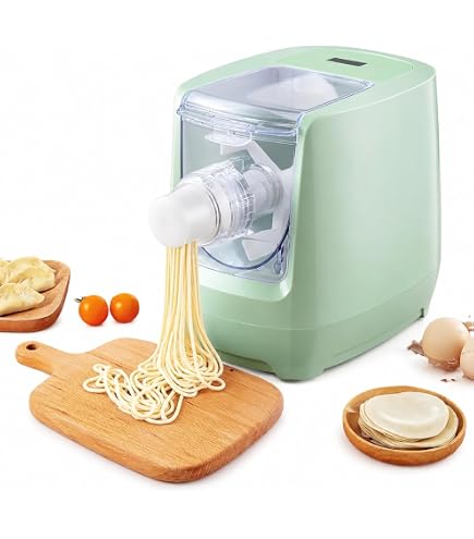 Amazon | 全自動電動製麺機 大容量 多機能 (そば/うどん/生パスタ/餃子