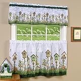 Achim Home Furnishings Home Sweet Home階層化、飾り布セット、マルチ 58W x 36L in. HSTL36ML12