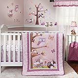 Lavender Woods 4 Piece Baby Crib Bedding Set with Bumper by Bedtime Originals by Bedtime Originals