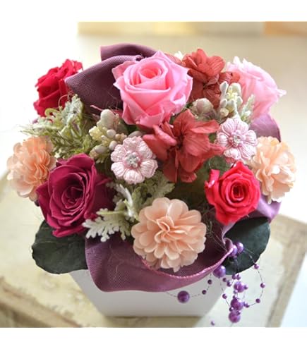 Amazon｜【限定】 ニコライバーグマン ブリザーブドフラワー 小サイズ