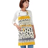 fabrizm 日本製 ワークエプロン ショート丈 バニラン ミカドイエロー 1178_ye-ye