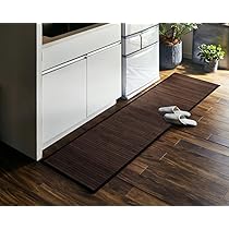 日本製 ホットキッチンマット 幅240cmタイプ ダークブラウン 木目調 日本製 ホットキッチンマット 幅240cmタイプ ダークブラウン