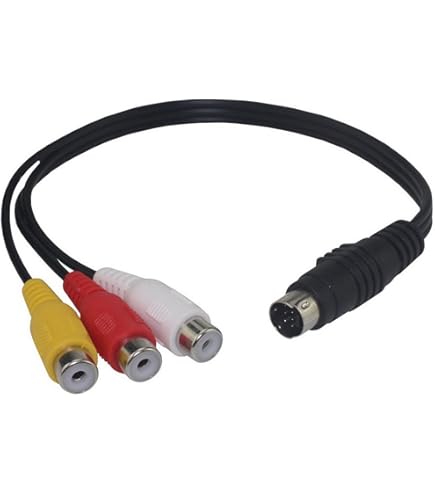 Amazon | 7針ビデオ出力ラインケーブル、7-Pin ビデオケーブル オス To