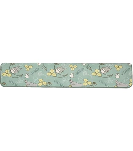 センコー　となりのトトロ ふんわりやわらかラグマット 森のパズル 約130×180cm　27986　グリーン となりのトトロ ふんわりやわらかラグマット『森のパズル』約130