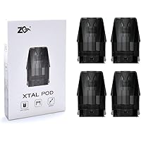 Amazon | 電子タバコ ZQ XTAL SE+ 交換用ポッドカートリッジ 0.8