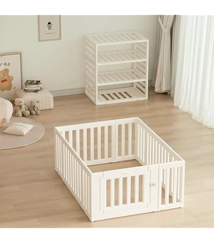 Amazon.co.jp: UBRAVOO ベビーサークル ベビーゲート ベビーフェンス