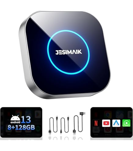 Amazon.co.jp: ATOTOMOVE ワイヤレスCarPlay Ai Box Android AI