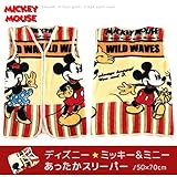 スリーパー ディズニー ミッキー＆ミニー 50x70cm ブランケット ベスト 毛布 (DJ-16-41-5070