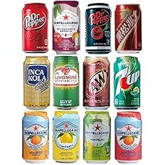 Amazon パターンe 海外炭酸飲料 6種2本づつ12缶セット 種類は選べません ドクターペッパー ドクターペッパーチェリー セブンアップ ガラナ チェリーコーク ルートビア クリームソーダ サンペレグリノ ノーブランド品 炭酸飲料 通販
