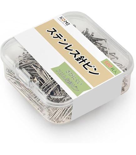 Amazon.co.jp: ミツヤ ステンレス針ピン 200本×5箱入 BX1-SP200
