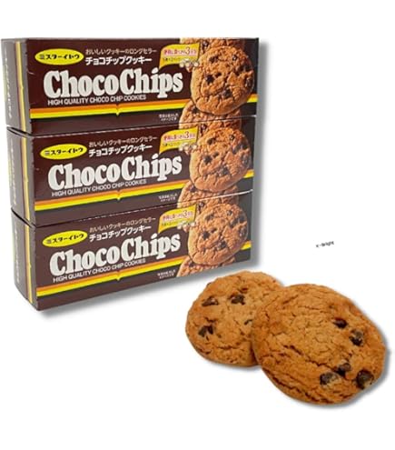 Amazon.co.jp: 森永製菓 チョコチップクッキー 12枚 40コ入り : 食品