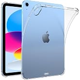 PRODELI For iPad 11世代/10世代 ケース (A16,11インチ/10.9インチ) クリア TPU素材 耐衝撃 薄型 | 黄変防止 四隅がエアクッション構造 落下防止 軽量 精密設計 滑り止め タブレットケース 透明