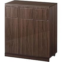 Amazon｜ぼん家具 ゴミ箱 分別 縦型 45l ダストボックス スイング 幅