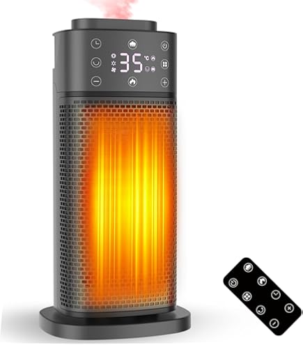 Amazon | 2024冬発売新モデル【超音波加湿機能・人感センサー