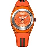 [Gucci] 腕時計 SYNC シンク OUTLET スイス 黒無地BOX付属 GUCCI純正BOX無し 正規保証有 YA137311 オレンジ [並行輸入品]