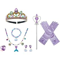 Amazon | SITEDAN プリンセス アクセサリー 7点セット 人魚姫 コスプレ 