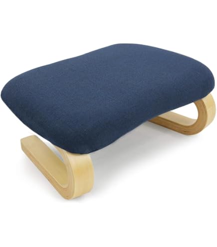 専用ページ　あぐらスツール　ネイビー 椅子 KIRI branch stool BR×GR【ブラウン×グレー】朝倉家具