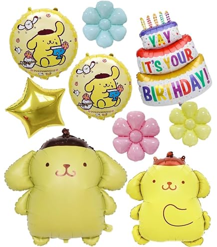 Amazon.co.jp: ポムポムプリンバースデーデコレーションセット