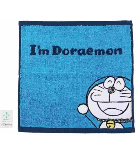 景品やフリマ用に　ドラえもん わたぐもタオル 今治タオル 67枚セット 日本製 刺繍ハンドタオル｜アイムドラえもん｜フラワーリングオンラインストア