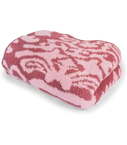 kashwere ブランケット（未使用、タグ付き）ダマスク　ピンク Kashwere ブランケット Blanket Damask カシウエア ダマスク