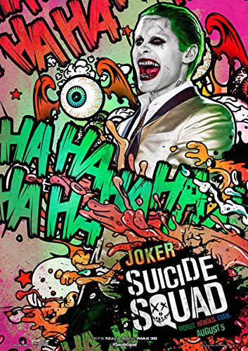 映画 スーサイド スクワッド ポスター 42x30cm 2016 SUICIDE SQUAD バットマン フロイド ロートン デッドショット ジョーカー ハーレイ クイン ハーレー クィン ウィル スミス ジャレッド レト マーゴット ロビー ベン アフレック [並行輸入品]