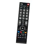 PerFascin 代用リモコン CT-90389 replace for 東芝 toshiba 液晶デジタルテレビ 40B3 22B3 19B3 32B3 26B3 32BC3 32BC3L 32BE3 40BC3