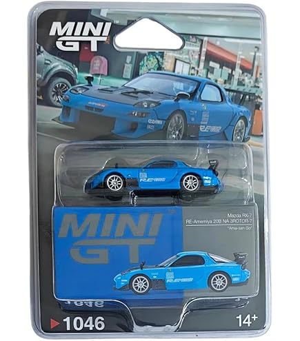 Amazon | ignition model 1/64 FEED RX-7 (FD3S) 魔王 Gun Metallic