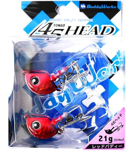 Amazon | BuddyWorks(バディーワークス) ジグヘッド 45HEAD 14g