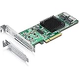 10Gtek Internal PCI Express SAS/SATA HBA RAID Controller Card, LSI SAS2008 Chip, 8-Port 6Gb/s, Same as LSI 9211-8I