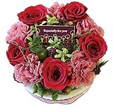 花由 プリザーブド フラワーケーキ ホールタイプ 4.ベリーベリー フラワーギフト プリザーブドフラワー ブリザードフラワー 誕生日プレゼント 女性 結婚祝い お祝い 花