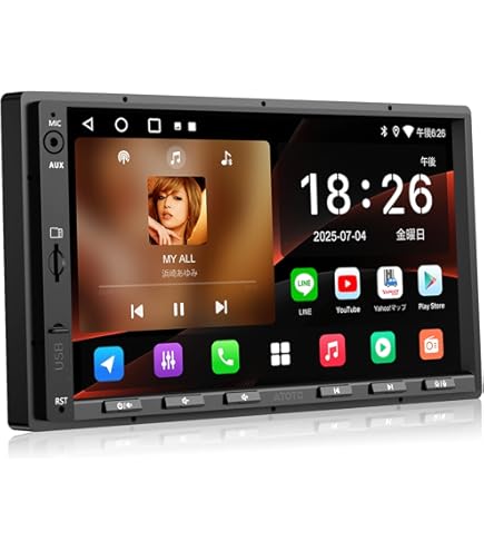 Amazon.co.jp: DOGBOOワイヤレス CarPlay＆Android Auto対応 7インチ