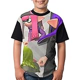Amazon Co Jp ゲンガー 2 子供 3d Tシャツ カジュアル ファッション 丸襟 柔らかい Tシャツ キッズ 柔らかい 半袖 薄手 通気性 アニメ かわいい プリント Tシャツ しょうねん 快適 プリント 吸水速乾 はワンマンデザインの 服 ファッション小物