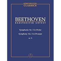 スコア ベートーヴェン/交響曲 第2番 ニ長調 作品36 ((Zen-On