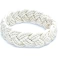 World End Imports White Cotton Sailor Knot Bracelet