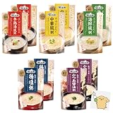 おかゆ 5種類各2個 セット (参鶏湯風 中華風 海鮮風 かつお醤油 鶏塩)