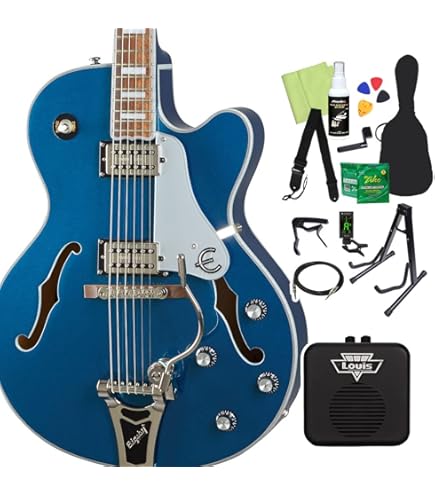 Amazon | Epiphone/Uptown Kat ES Emerald Green Metallic エピフォン
